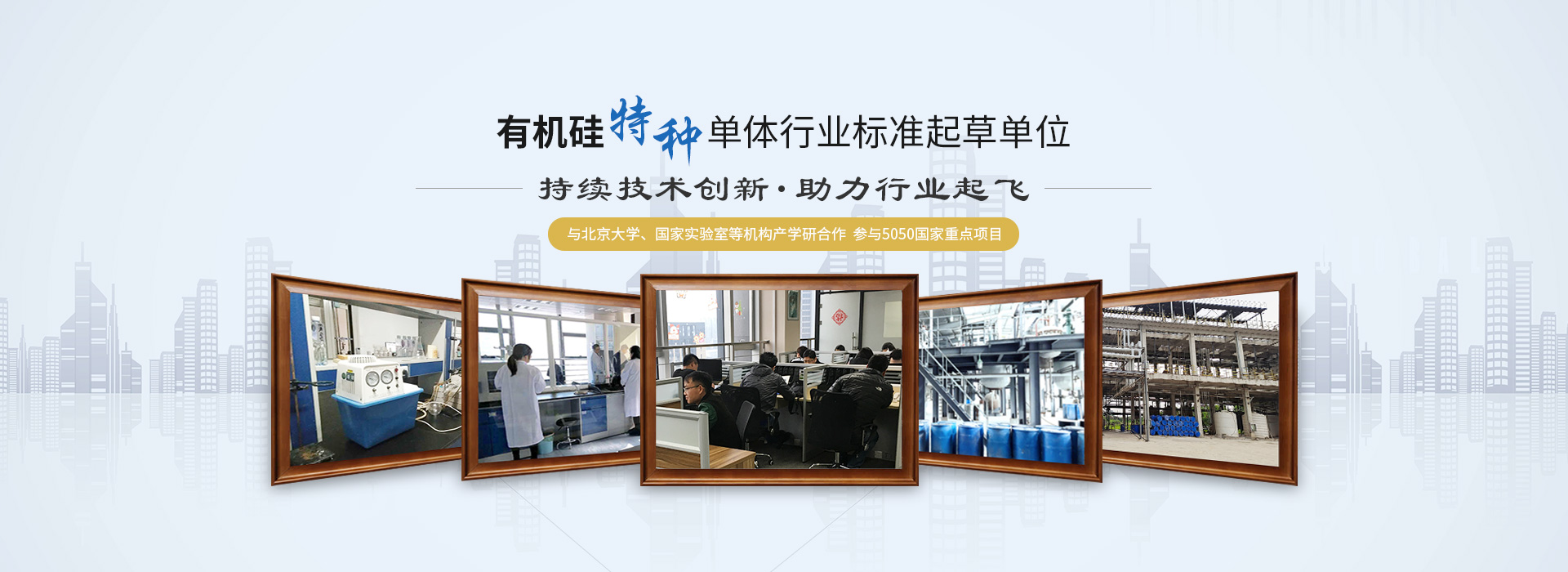 有機硅特種單體行業(yè)標準起草單位 持續(xù)技術(shù)創(chuàng)新  助力行業(yè)起飛